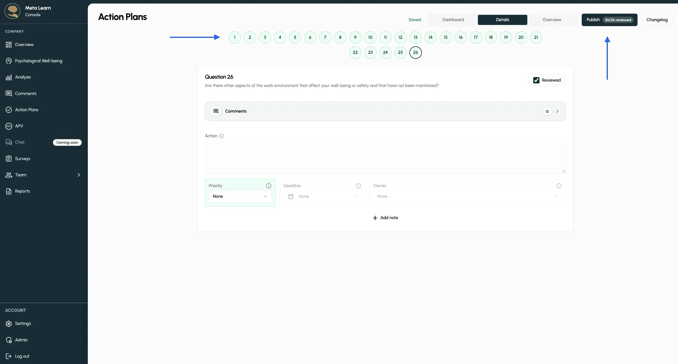 Get started with APV, Step 10: Publish