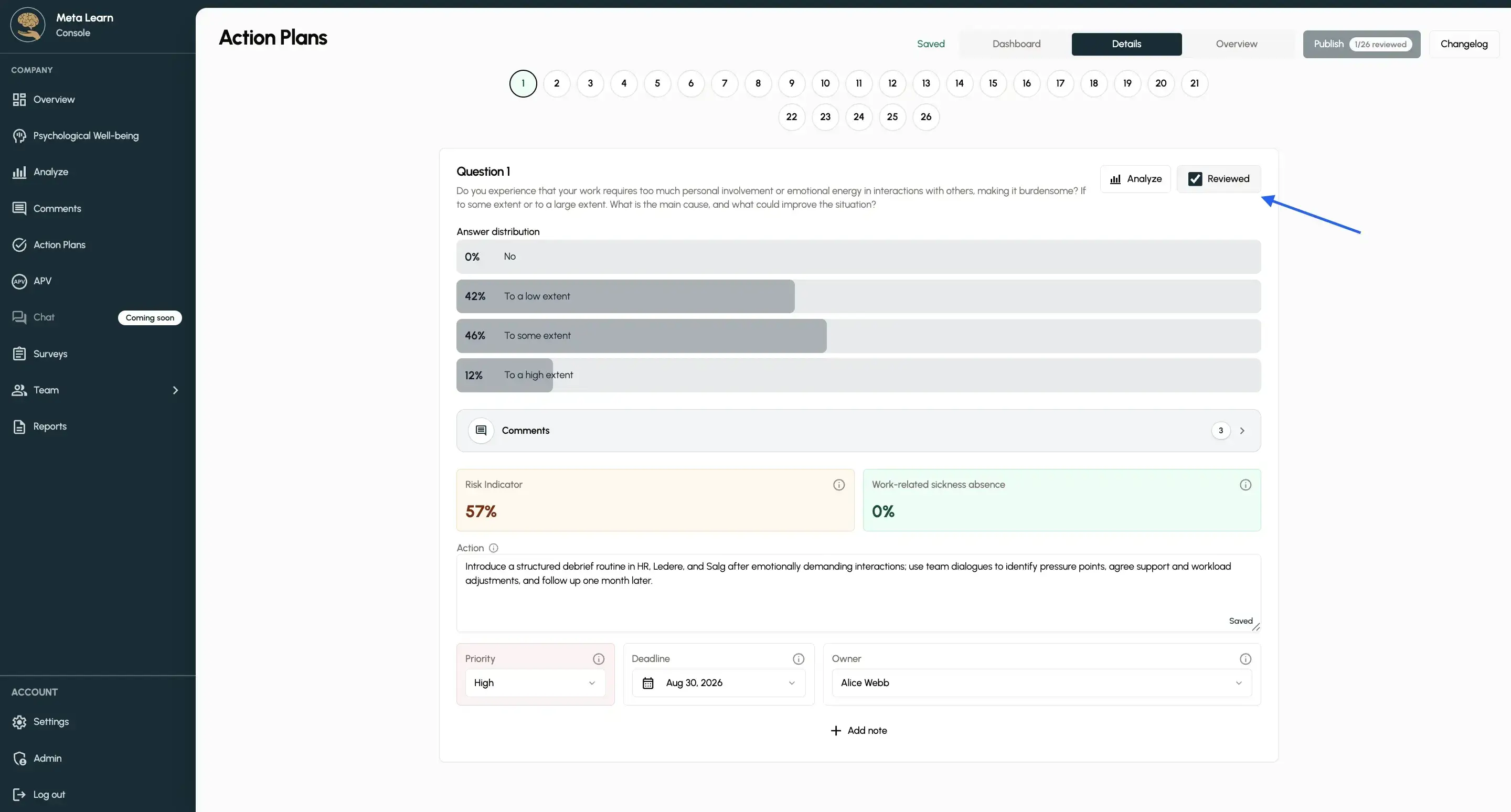 Get started with APV, Step 8: Review