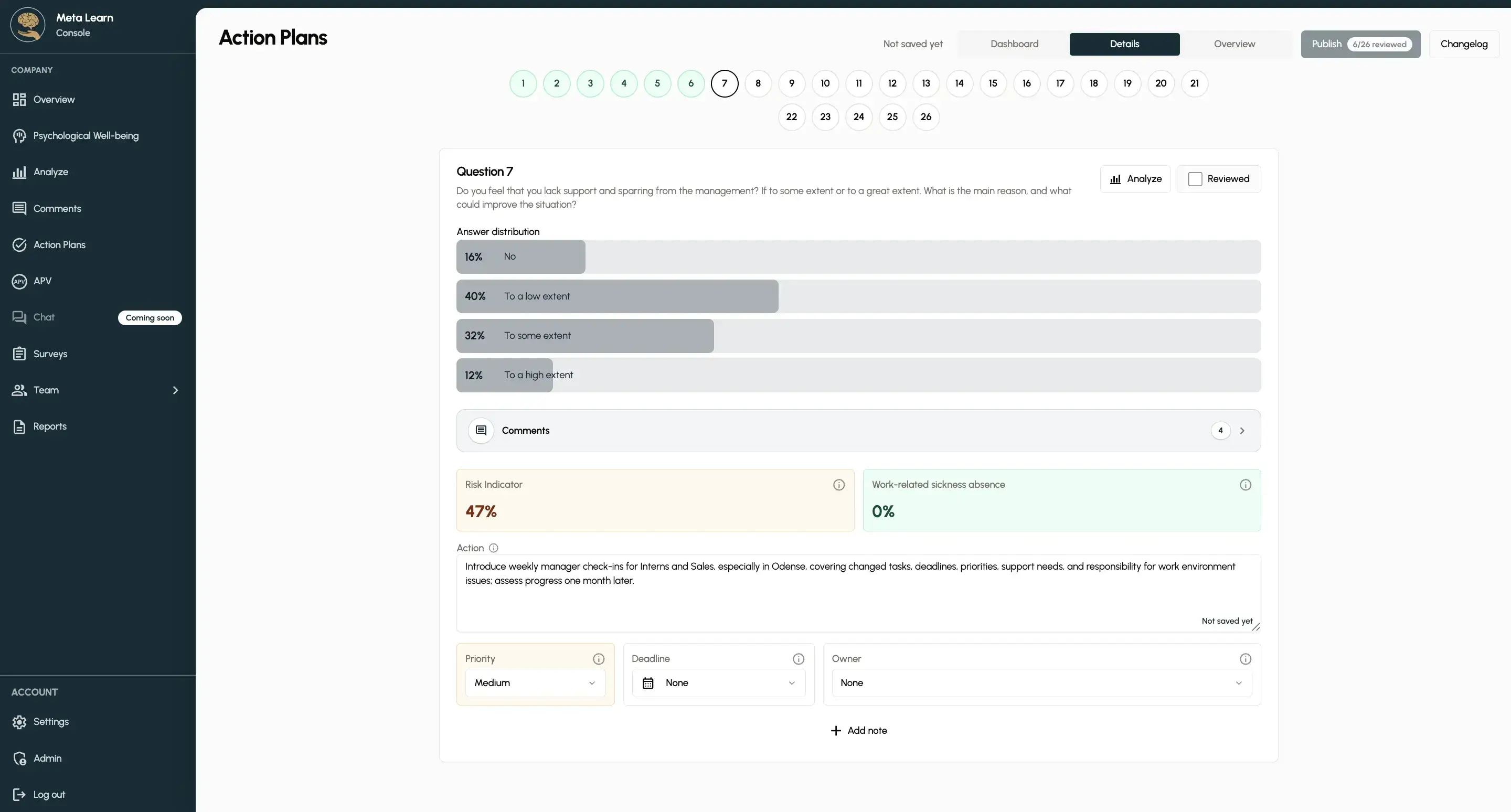 Get started with the WEA, Step 9: Select tasks