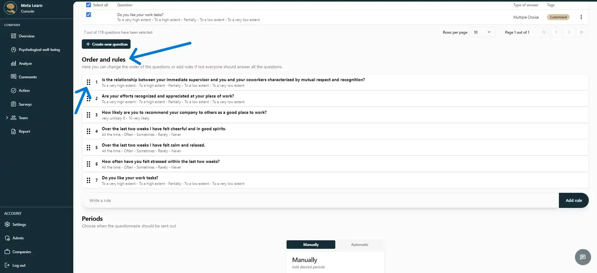 Create your own survey, Step 12