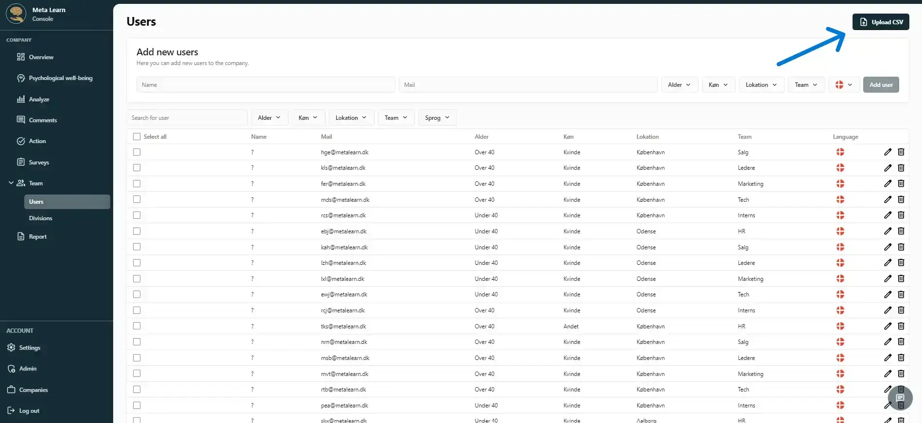 How to easily import your employees – Step 2