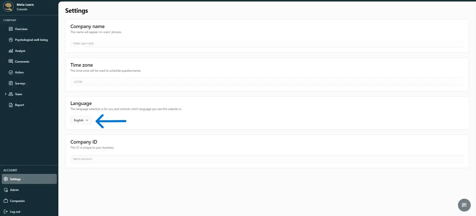 Understanding the settings in Meta Learn, Step 3