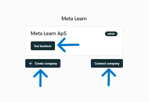 How to switch between companies, step 2