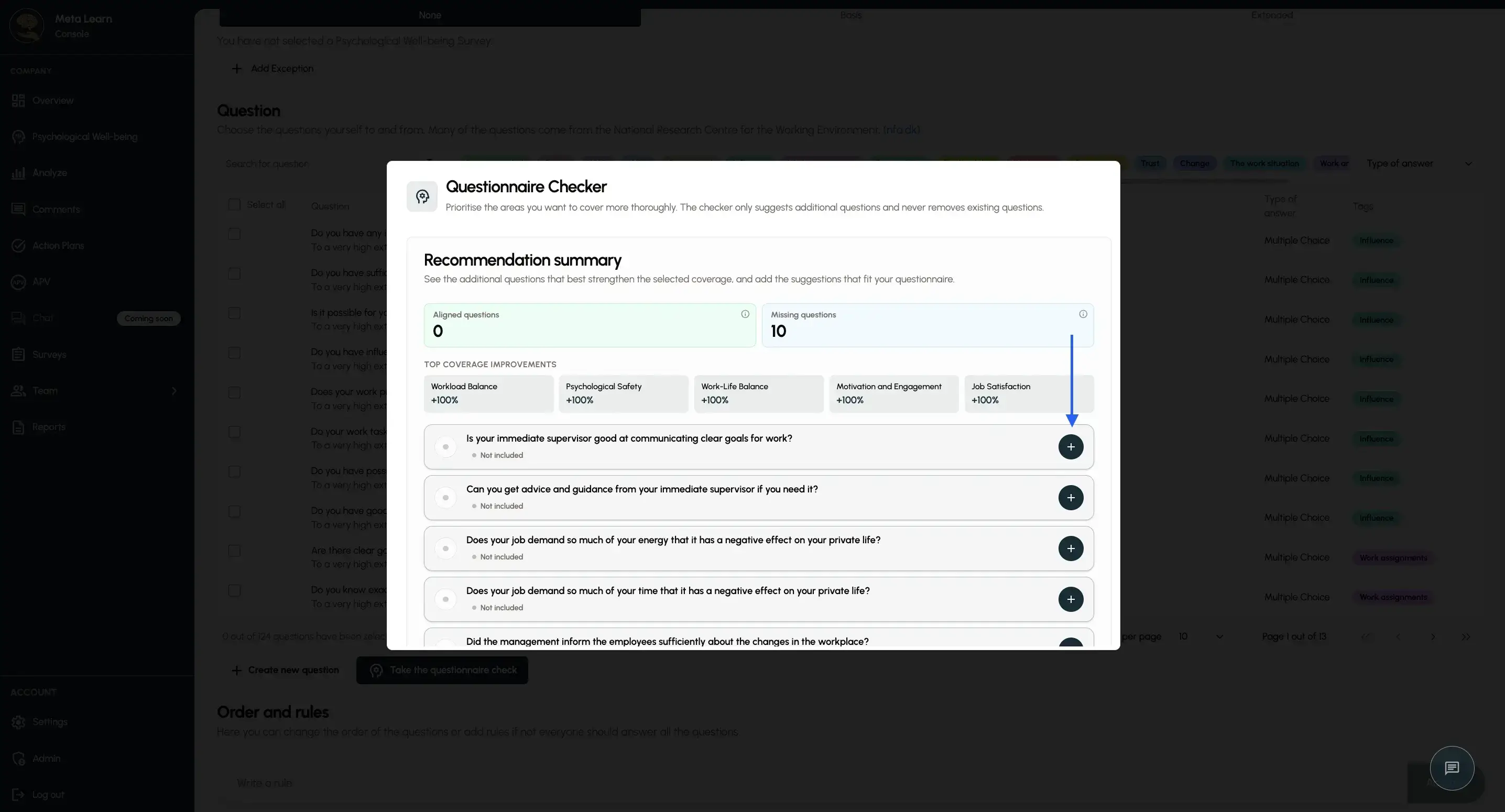 Survey Checker, Step 4